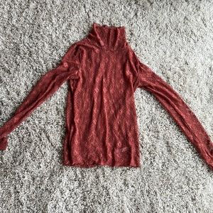 Free People lace top! Size M.
